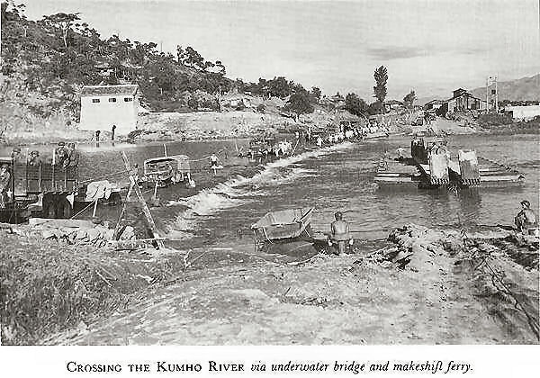 Crossing the Kumho River